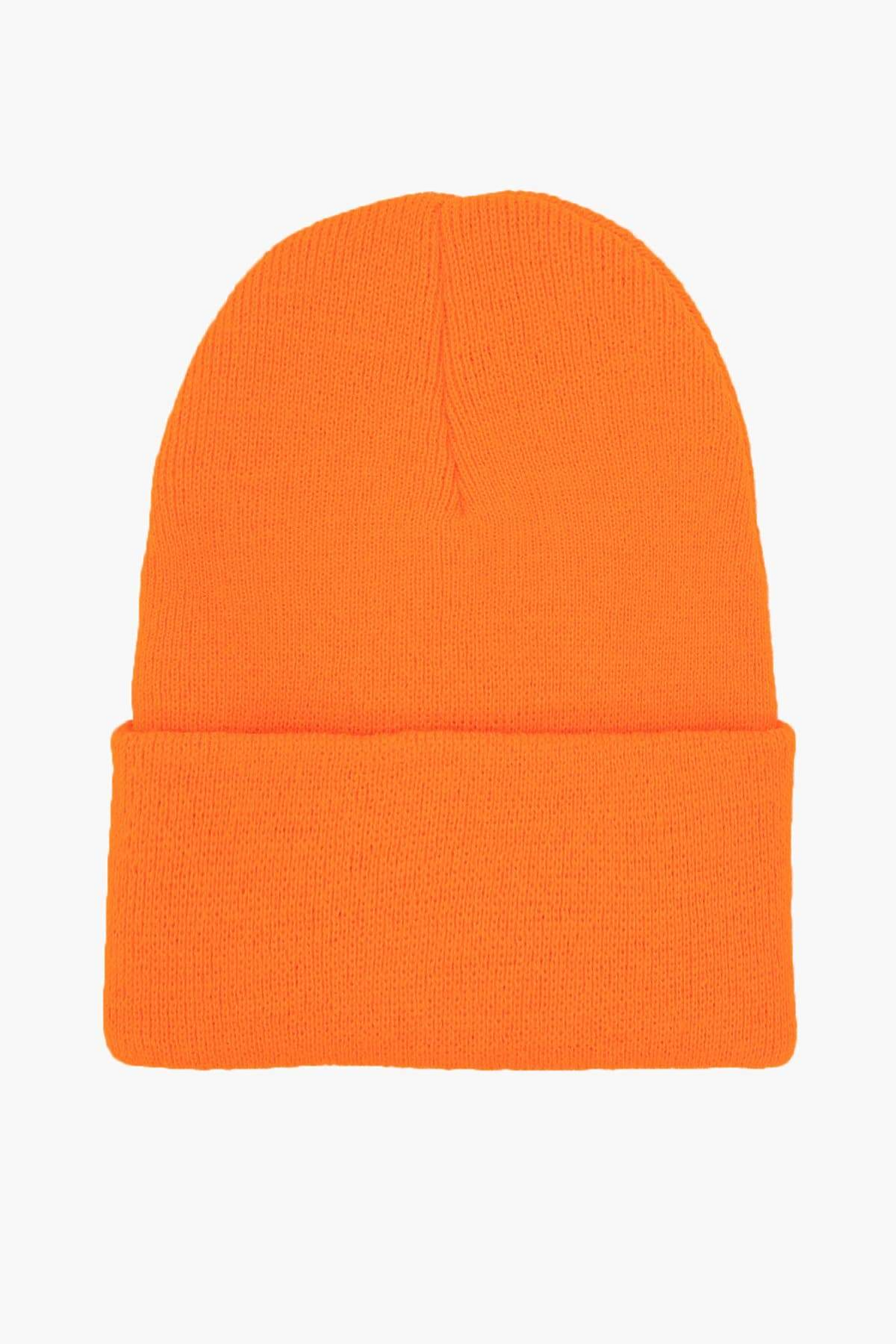 Classic Cuff Beanie Unisex 100% Acrylic Warm Winter Headwear Made in USA