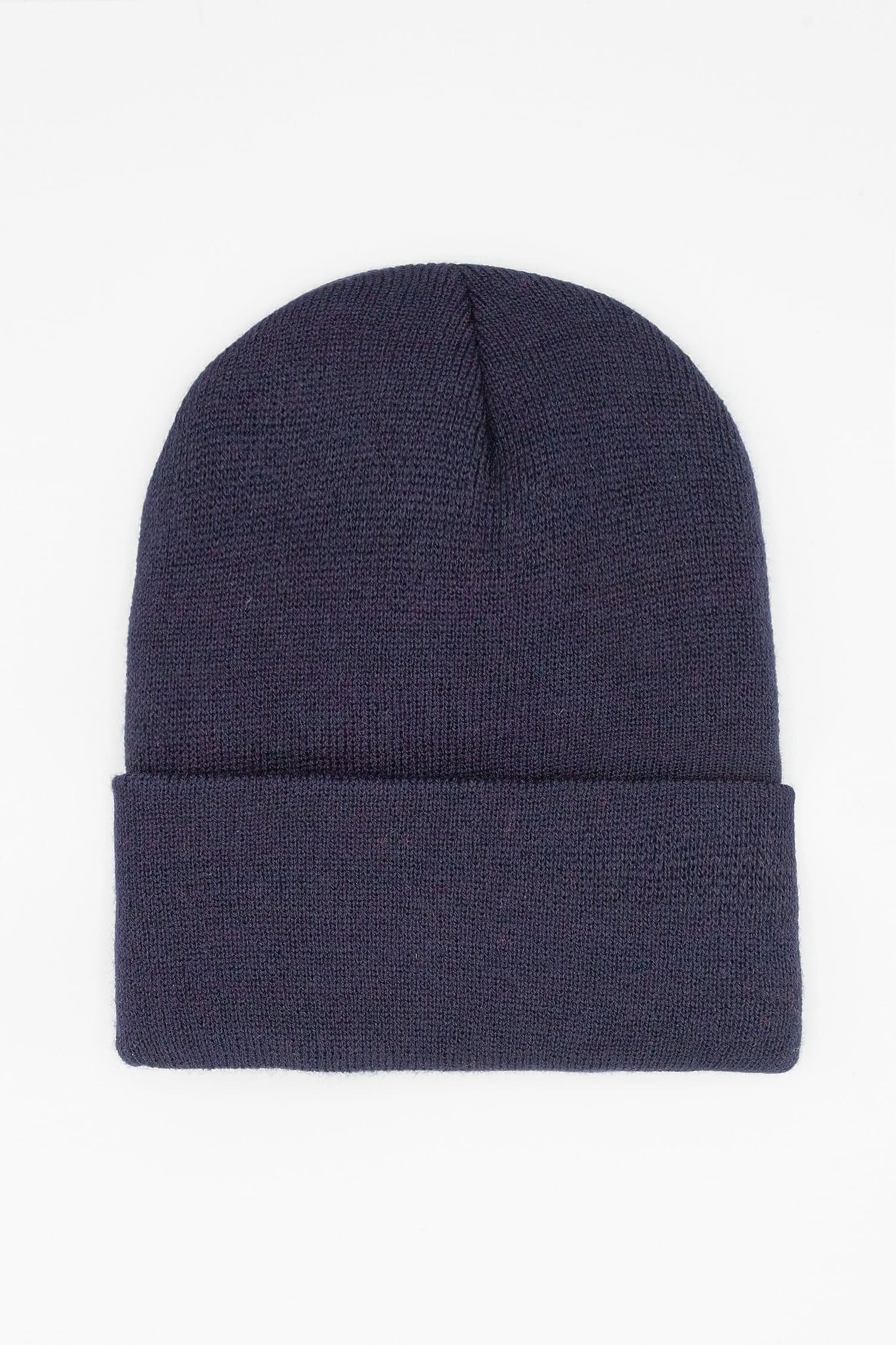 Classic Cuff Beanie Unisex 100% Acrylic Warm Winter Headwear Made in USA