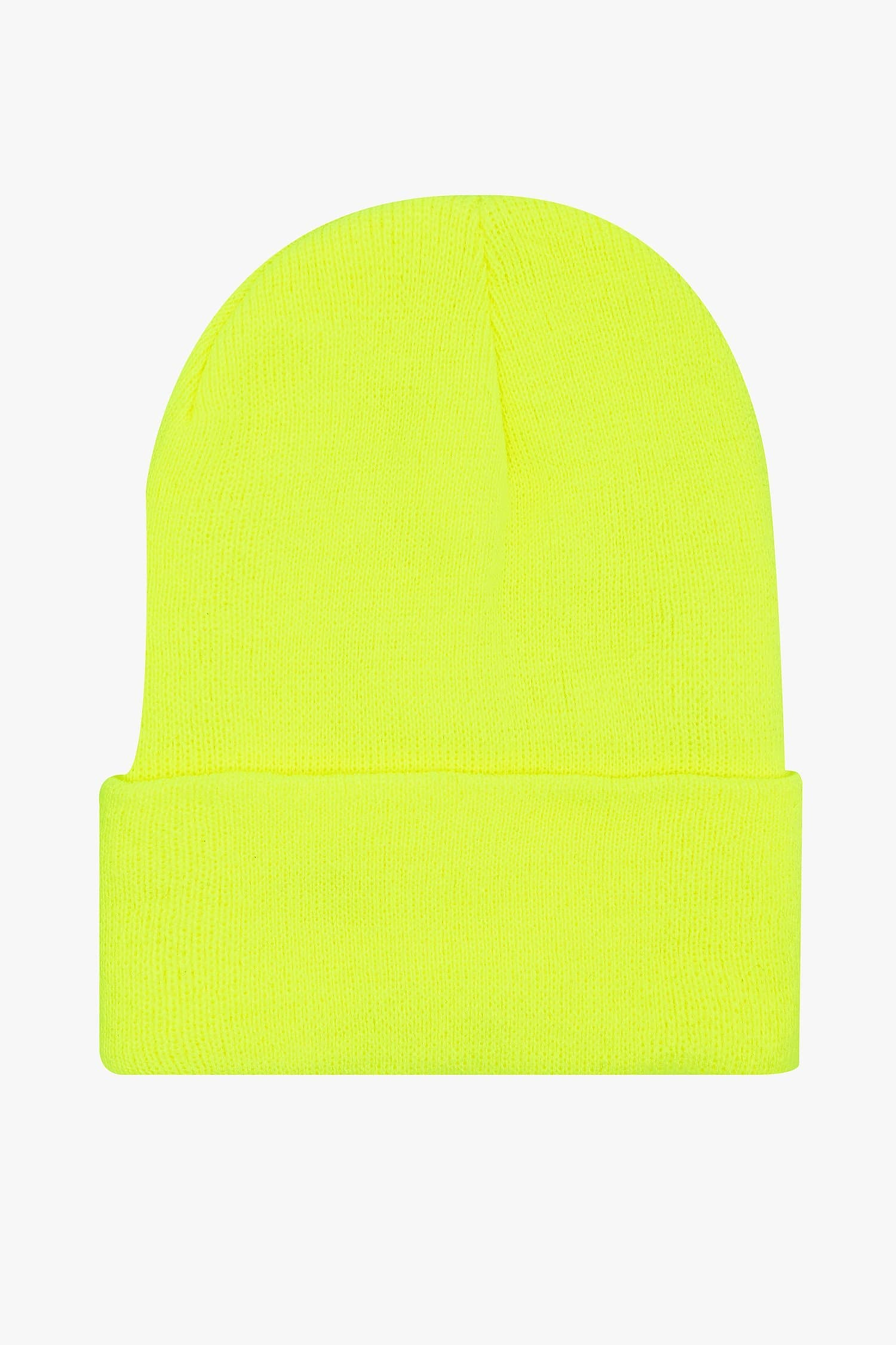 Classic Cuff Beanie Unisex 100% Acrylic Warm Winter Headwear Made in USA