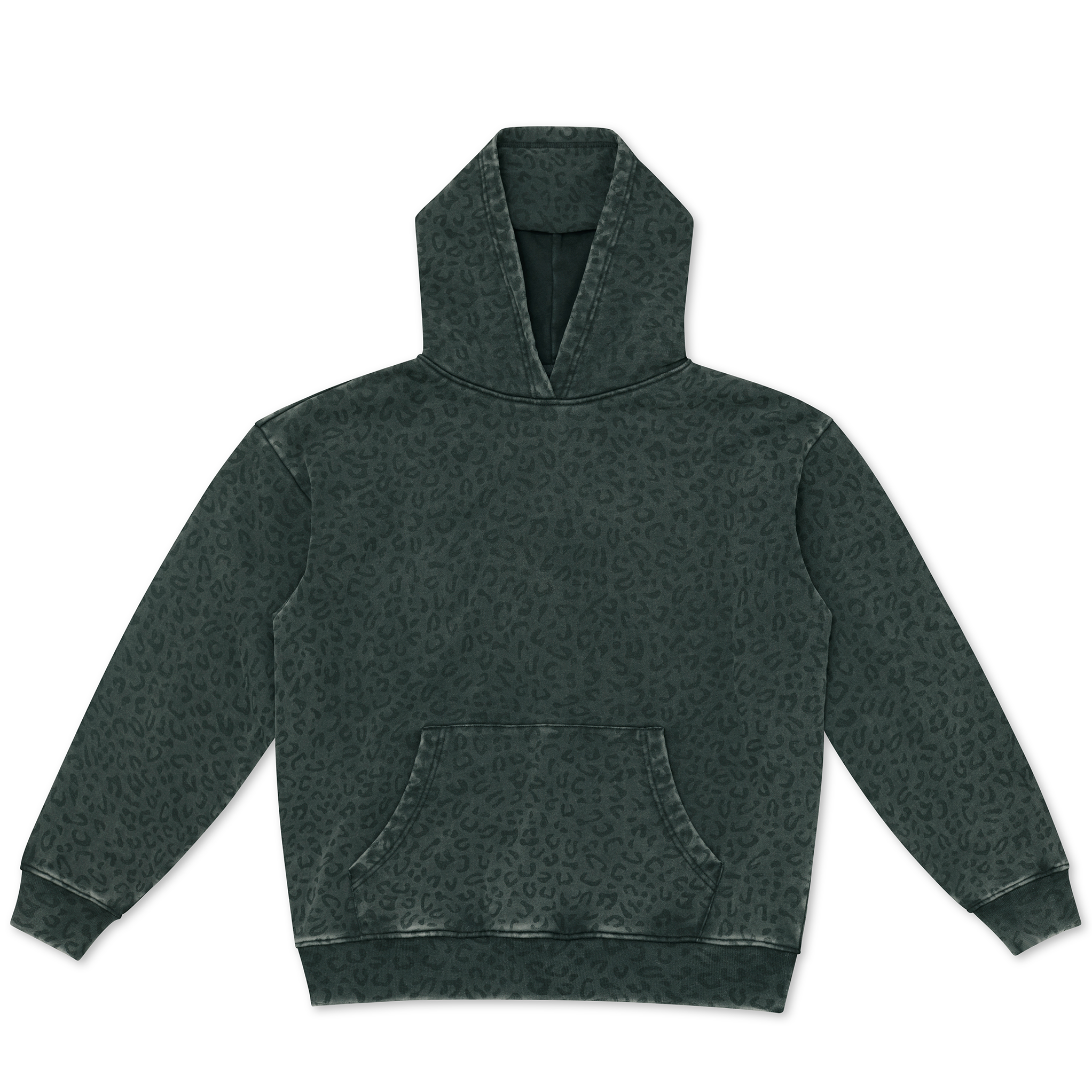 Cotton Collective 14oz Brushed Cotton Oversized Hoodie with Vintage Edges