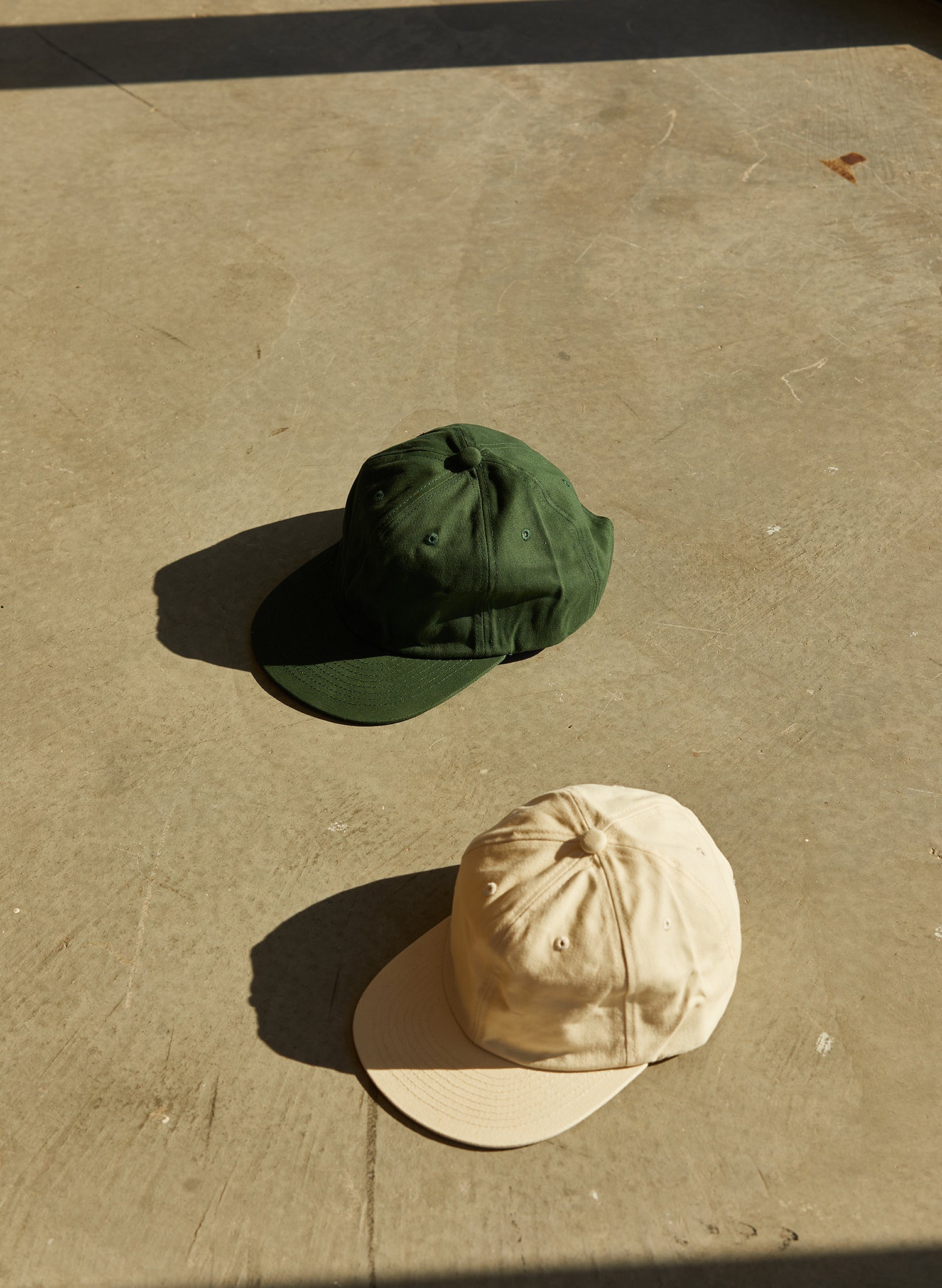 Brushed Cotton Field Trip Hat Unstructured 6-Panel Adjustable Brass Strap