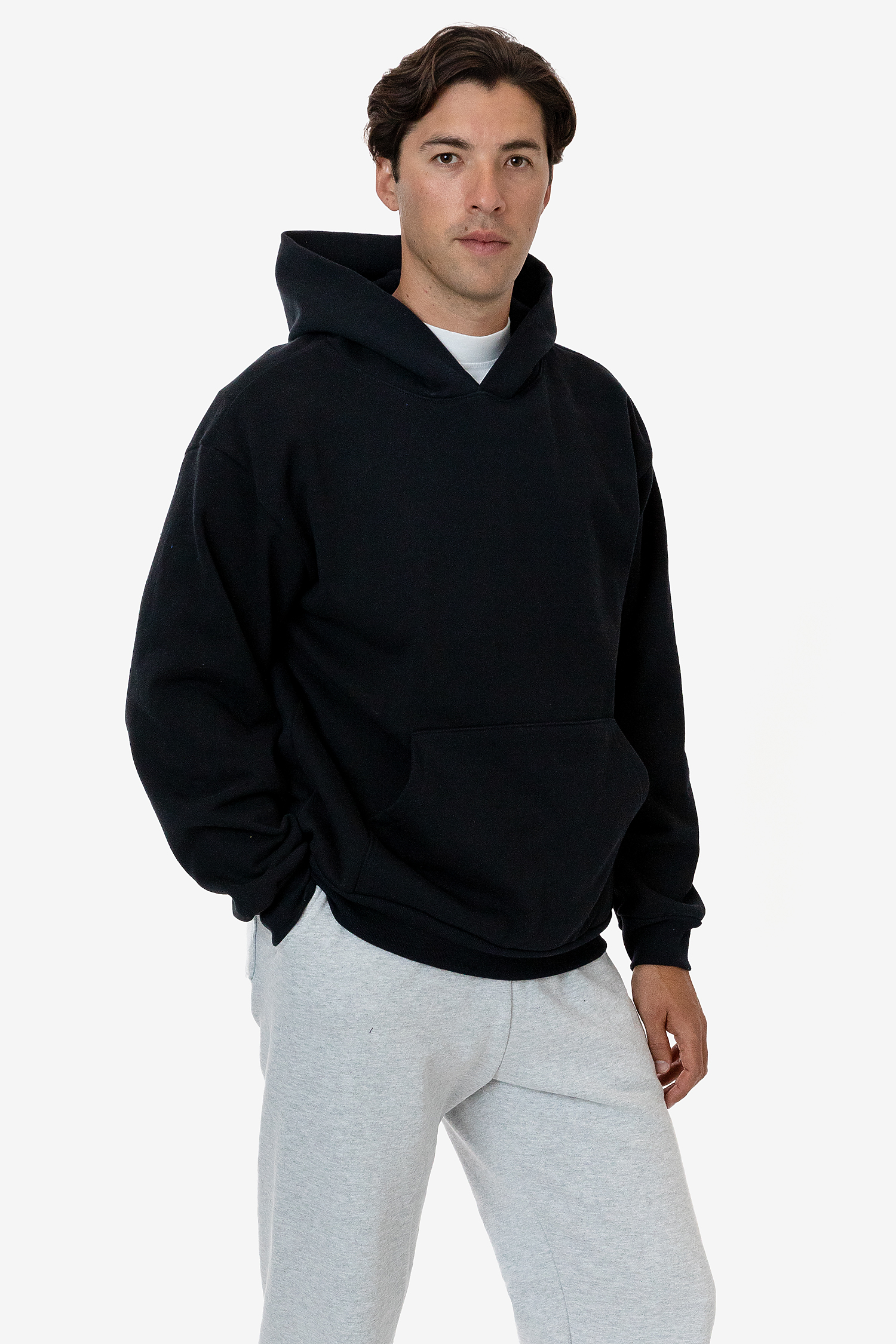 Premium 14oz Heavy Fleece Pullover Hoodie - Unisex Comfortable Loose Fit Sweatshirt