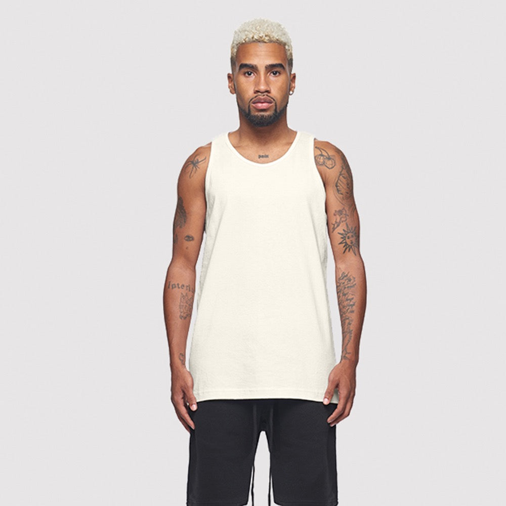 Luxe Heavyweight 9oz Combed Cotton Tear-Away Tank Top