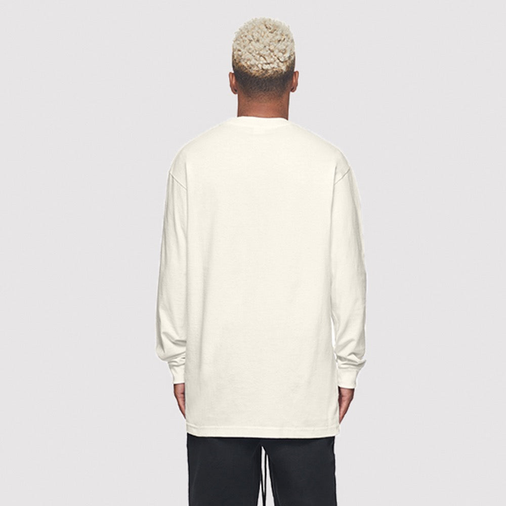 Luxe Diamond Weight 9oz Combed Cotton Long Sleeve Tee
