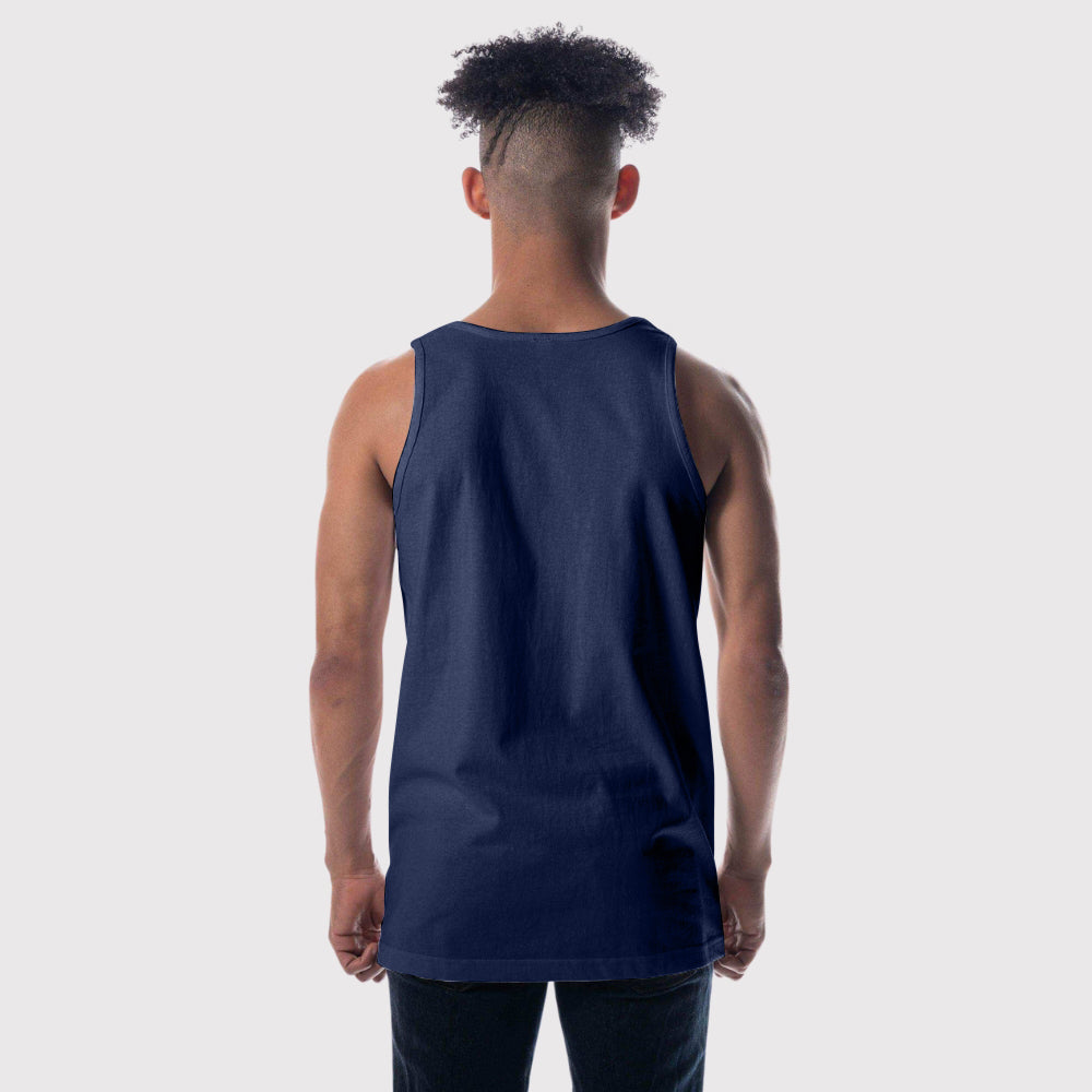 Men's Heavyweight 100% Open-End Cotton Classic Fit Tank Top Durable