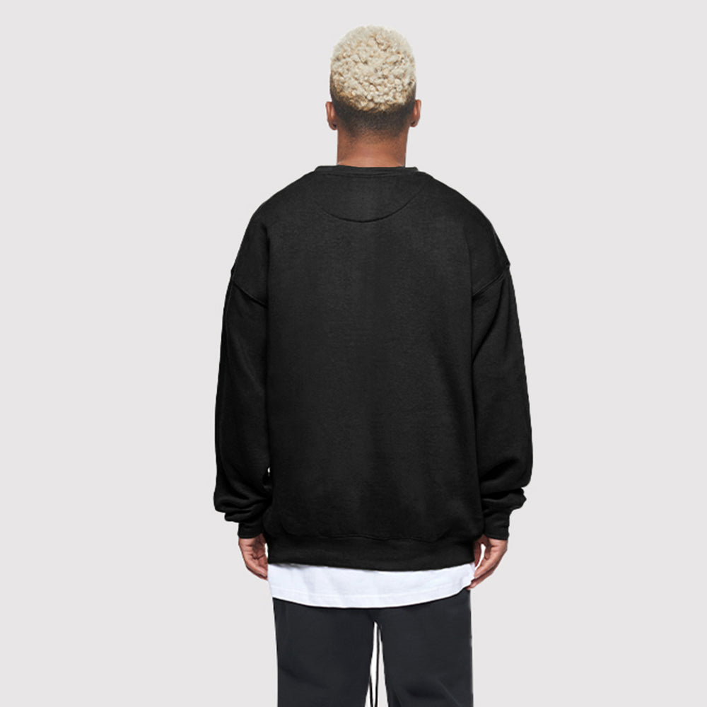 Heavyweight 3-End Fleece Unisex Crewneck Sweatshirt 80% Cotton Classic Fit