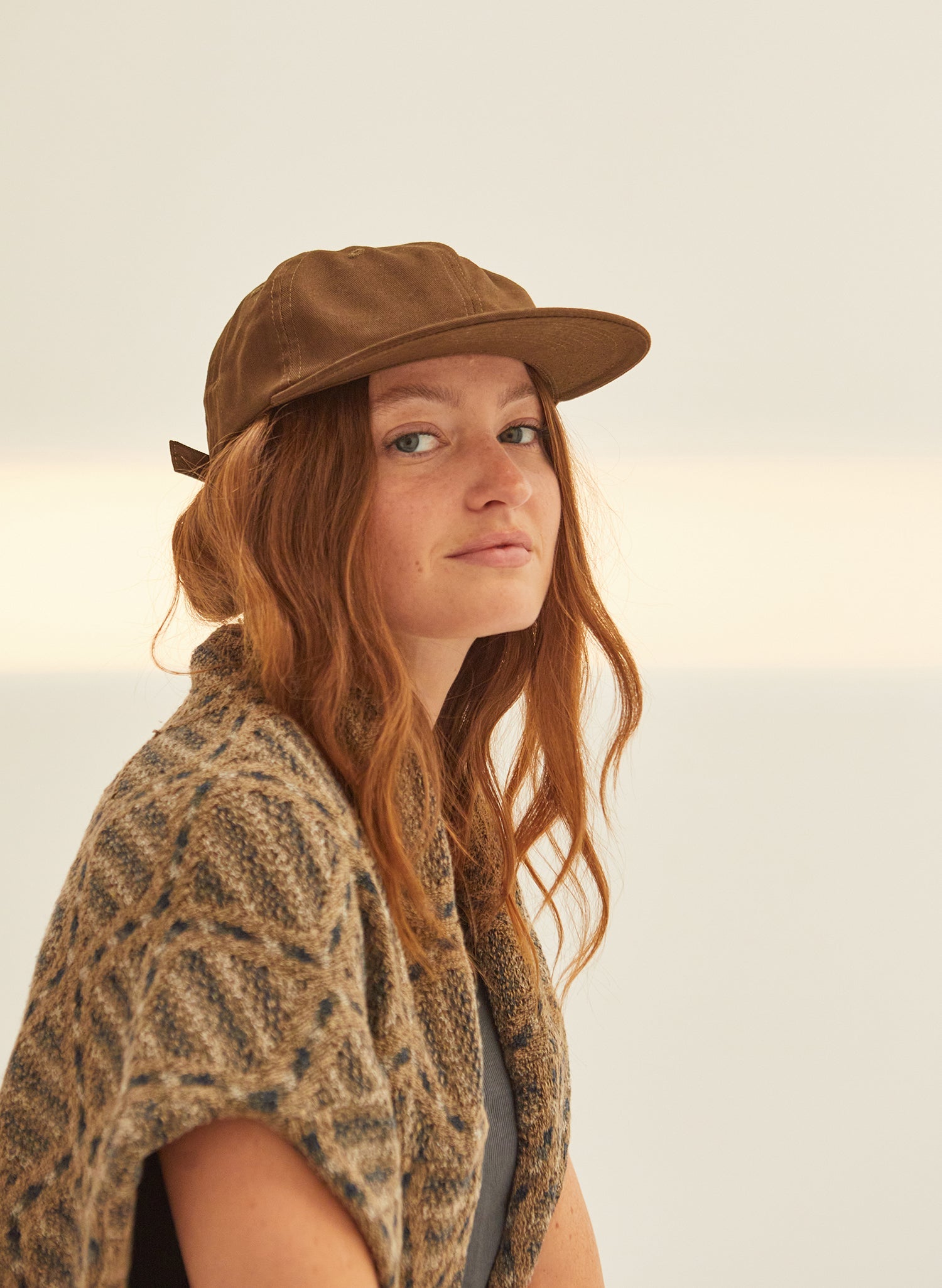 Unstructured Low-Profile Brushed Cotton Twill Adjustable Strapback Hat