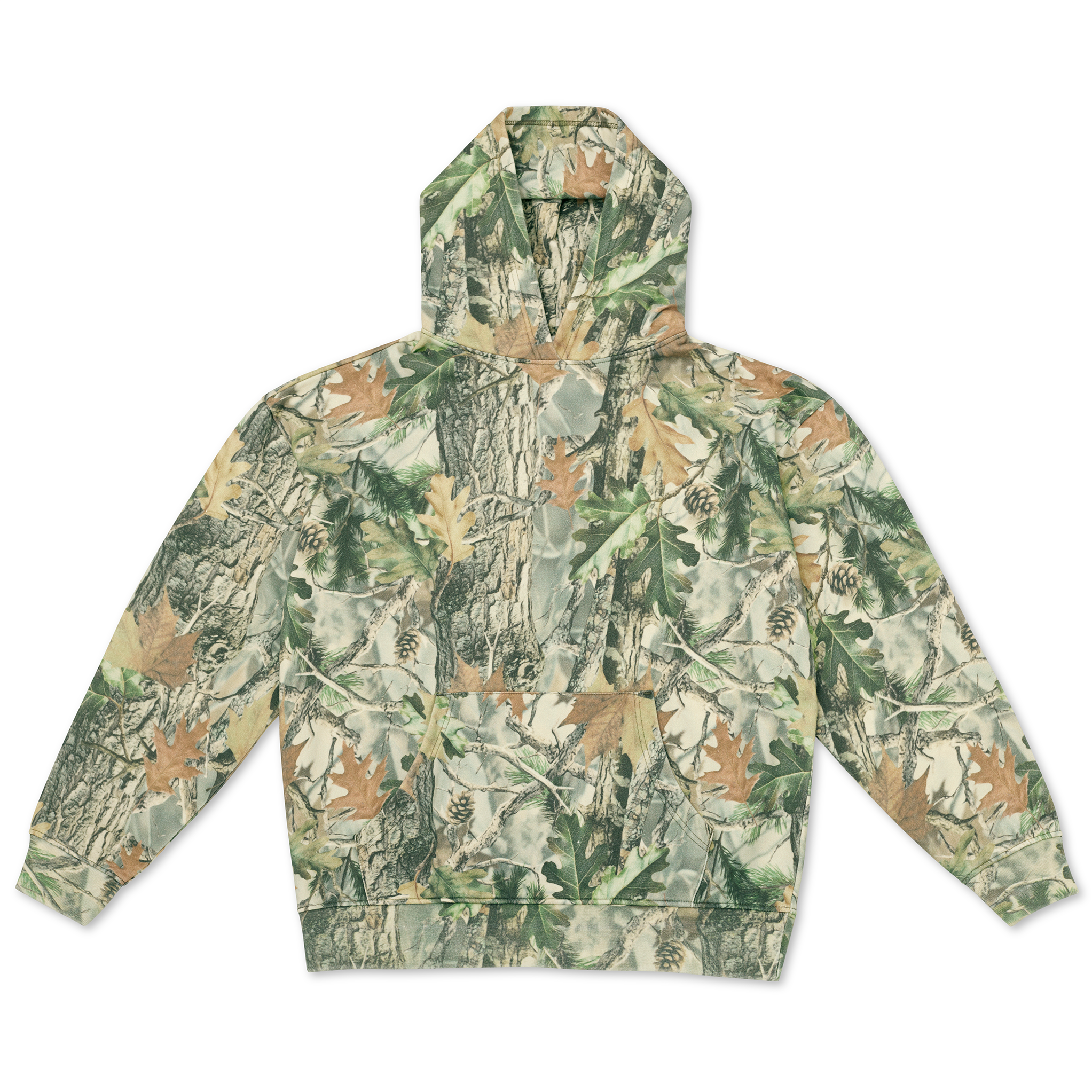 Cotton Collective 14oz Brushed Cotton Oversized Hoodie with Vintage Edges