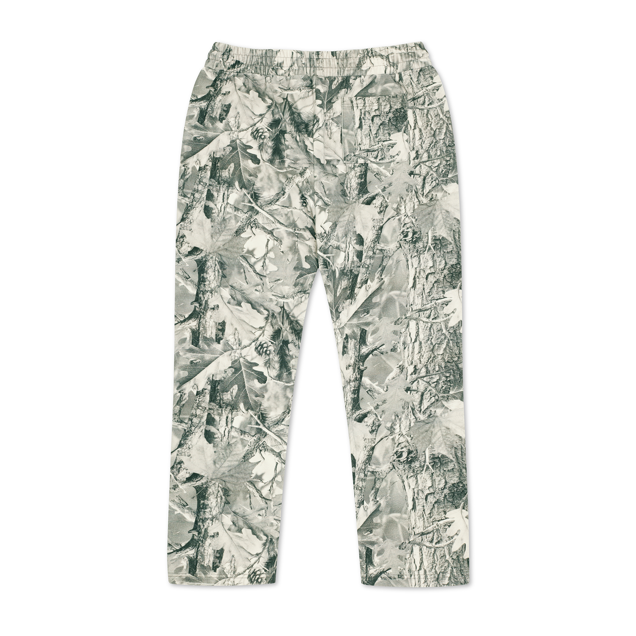 12.5 oz Midweight Camo Sweatpants with Elastic Waist and Drawcord