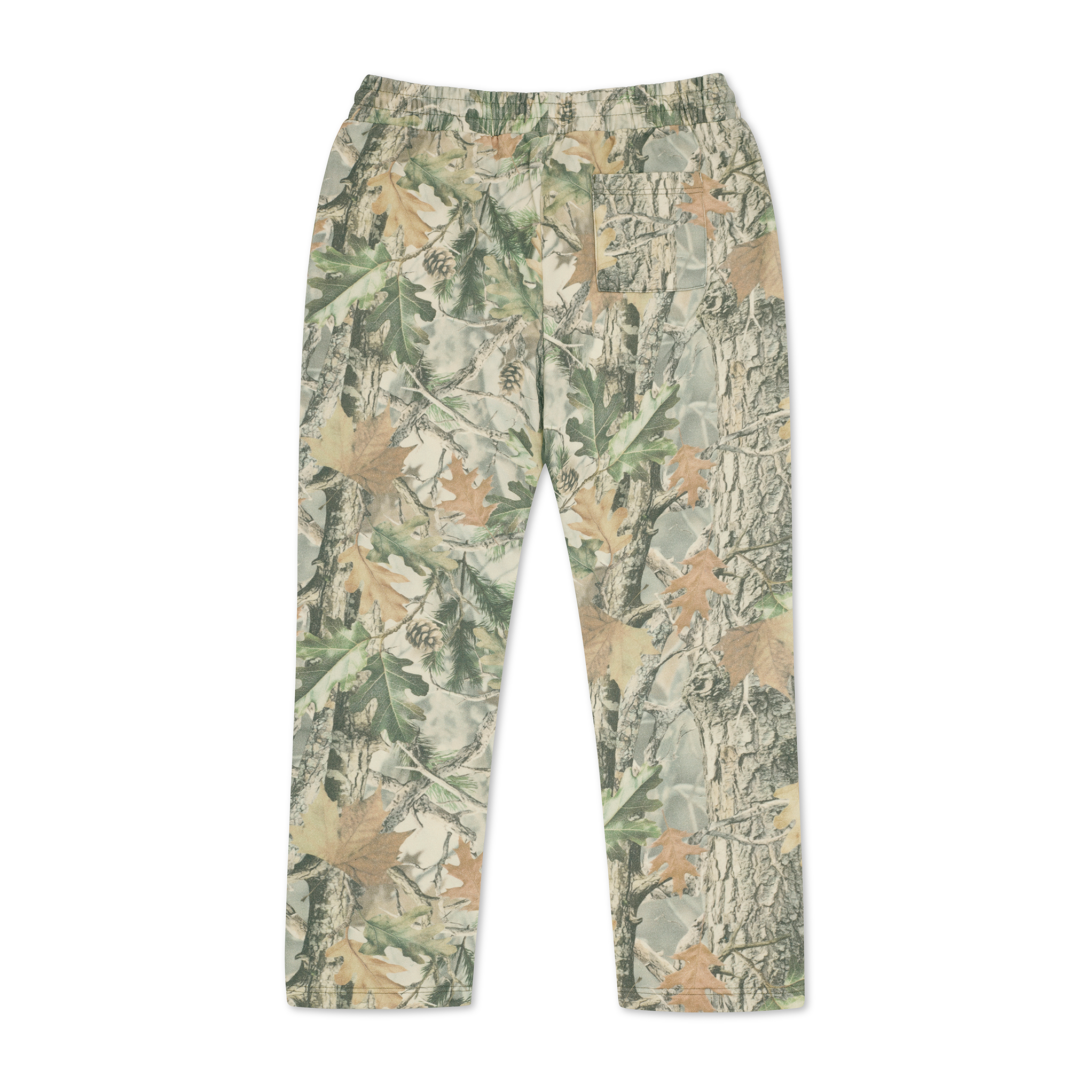 12.5 oz Midweight Camo Sweatpants with Elastic Waist and Drawcord