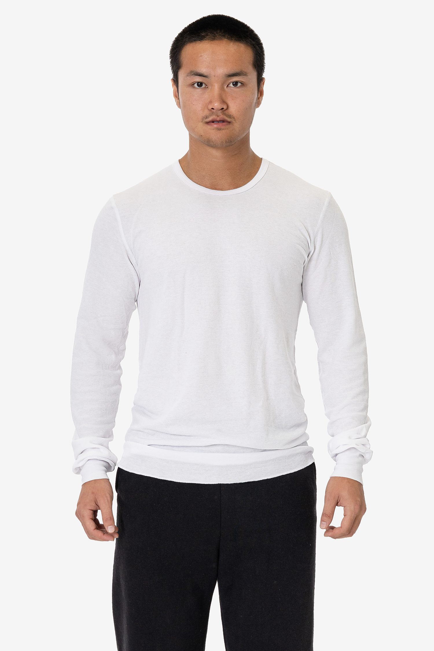 Unisex 5 oz Poly-Cotton Long Sleeve Baby Thermal Shirt T407