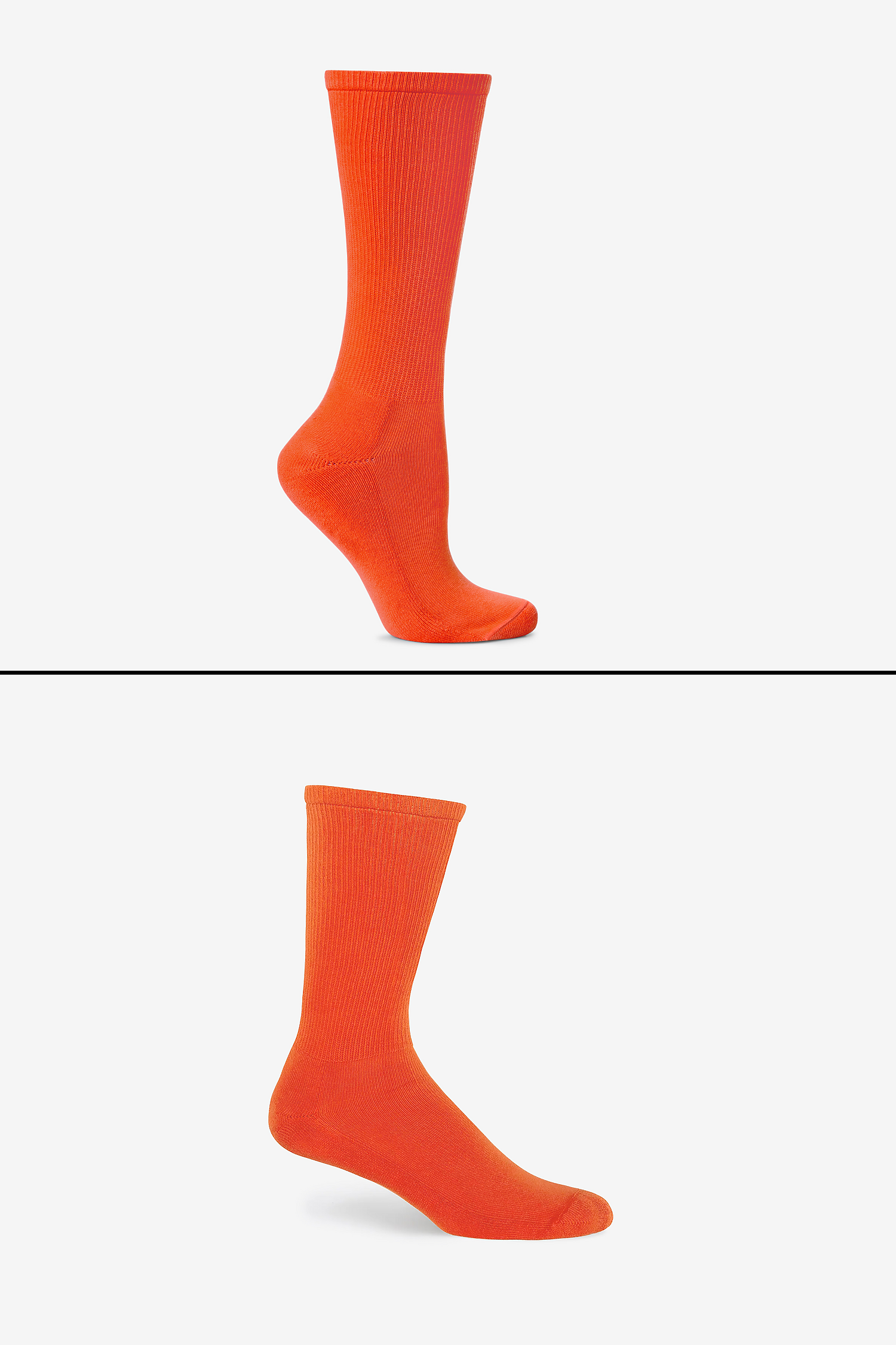 Premium Unisex Crew Socks with Cushion, Rib, Y-Gusset for Lasting Comfort