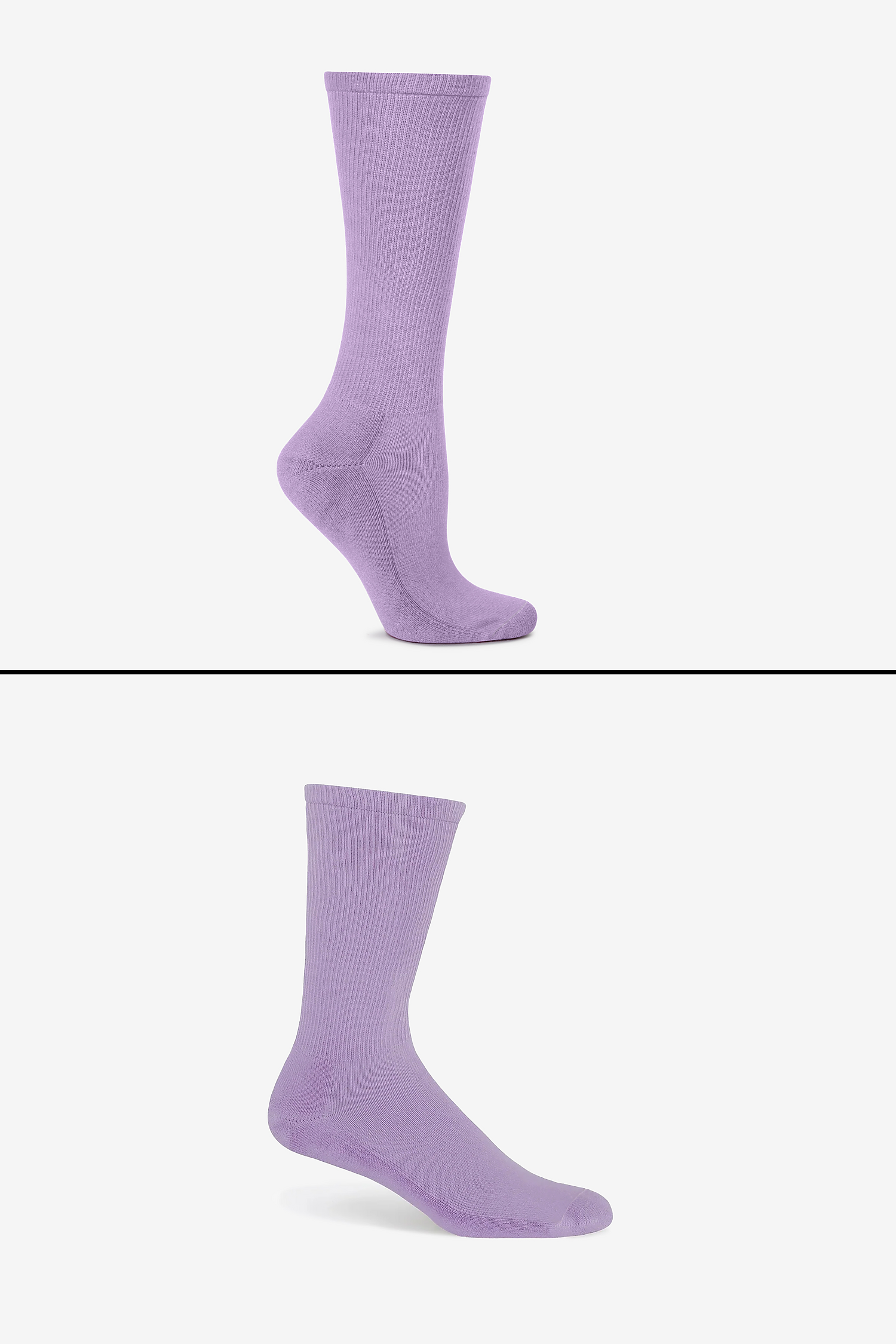 Premium Unisex Crew Socks with Cushion, Rib, Y-Gusset for Lasting Comfort