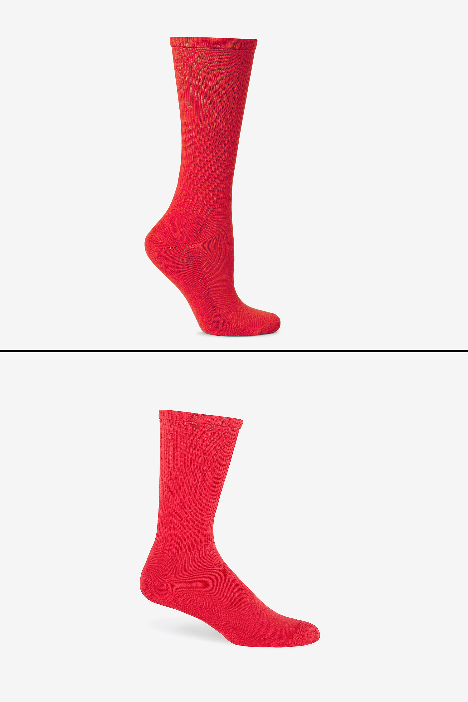 Premium Unisex Crew Socks with Cushion, Rib, Y-Gusset for Lasting Comfort