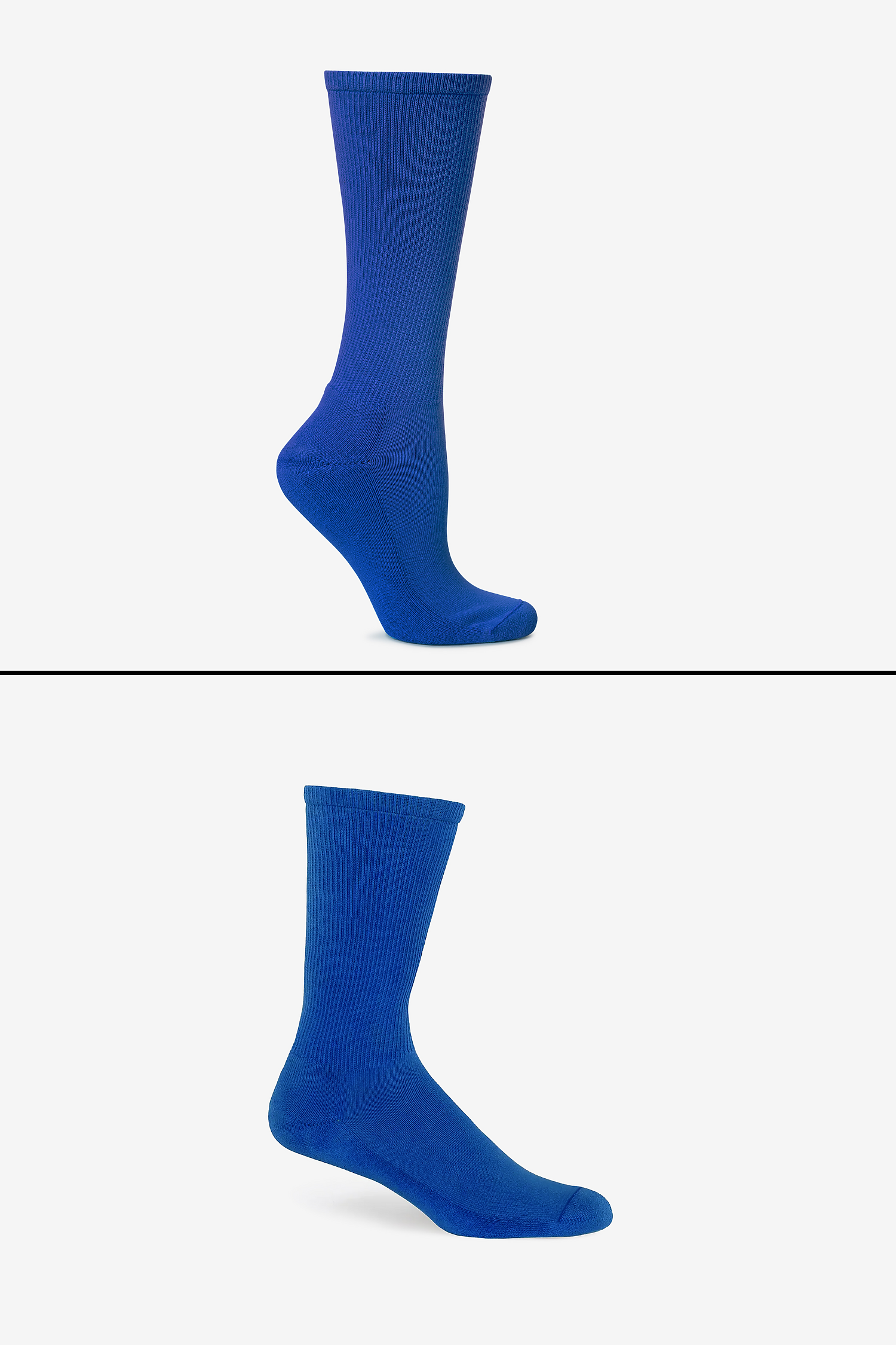 Premium Unisex Crew Socks with Cushion, Rib, Y-Gusset for Lasting Comfort