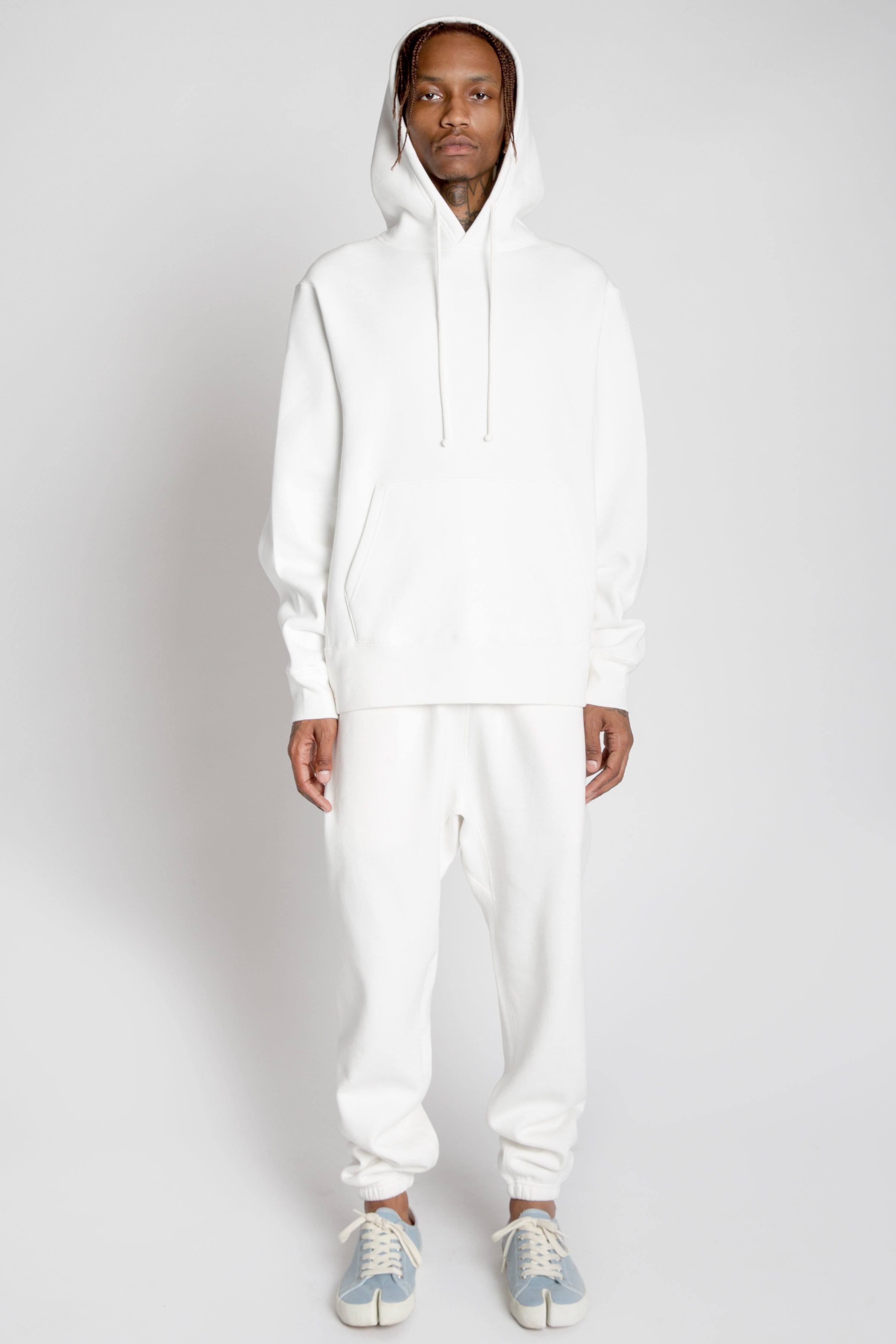 MADE Varsity Heavyweight Cotton-Blend Oversized Hoodie with Kangaroo Pocket