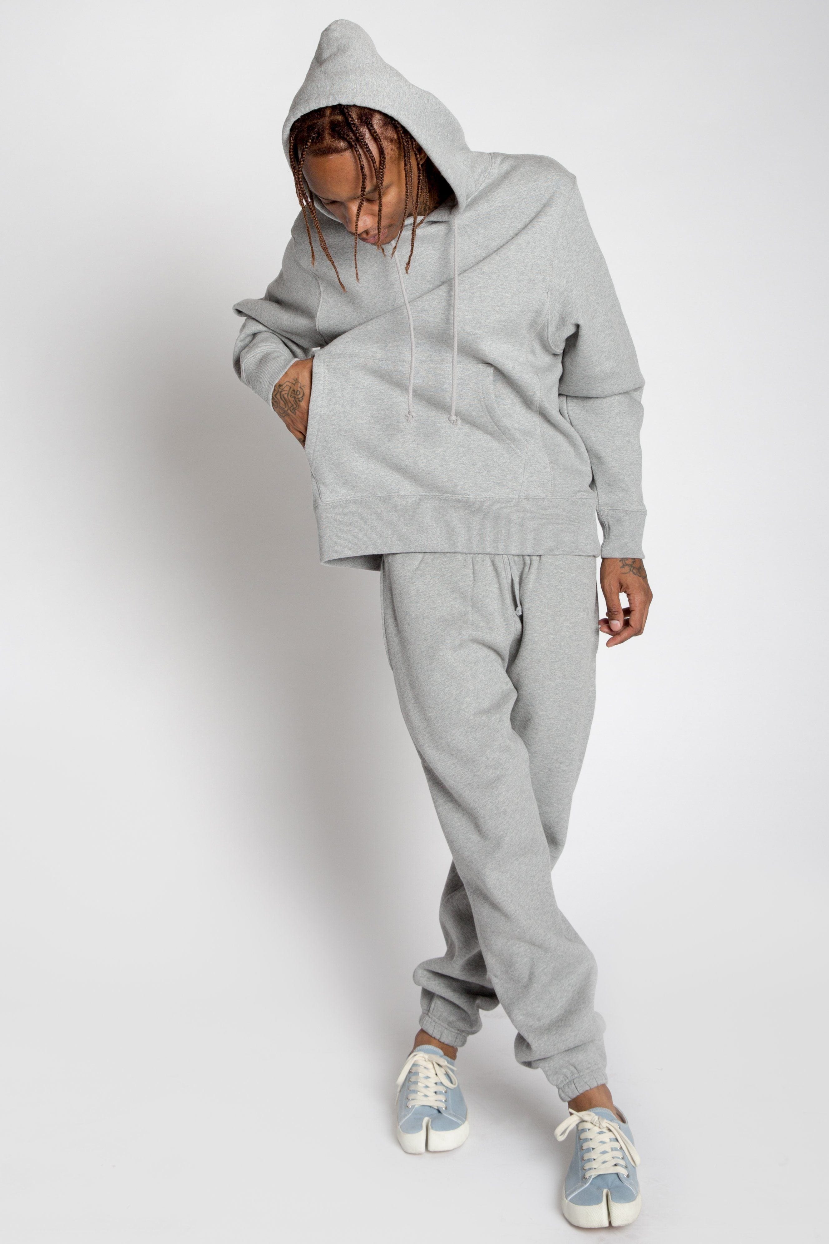 MADE Varsity Heavyweight Cotton-Blend Oversized Hoodie with Kangaroo Pocket