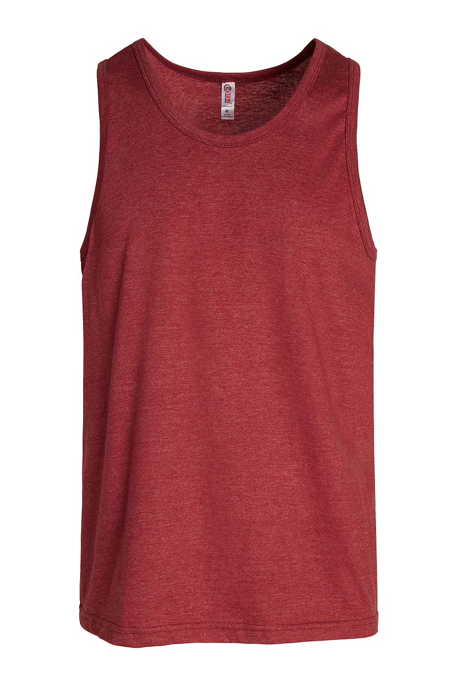 Premium Heather Tank Top - Lightweight Cotton-Poly Blend, Relaxed Fit