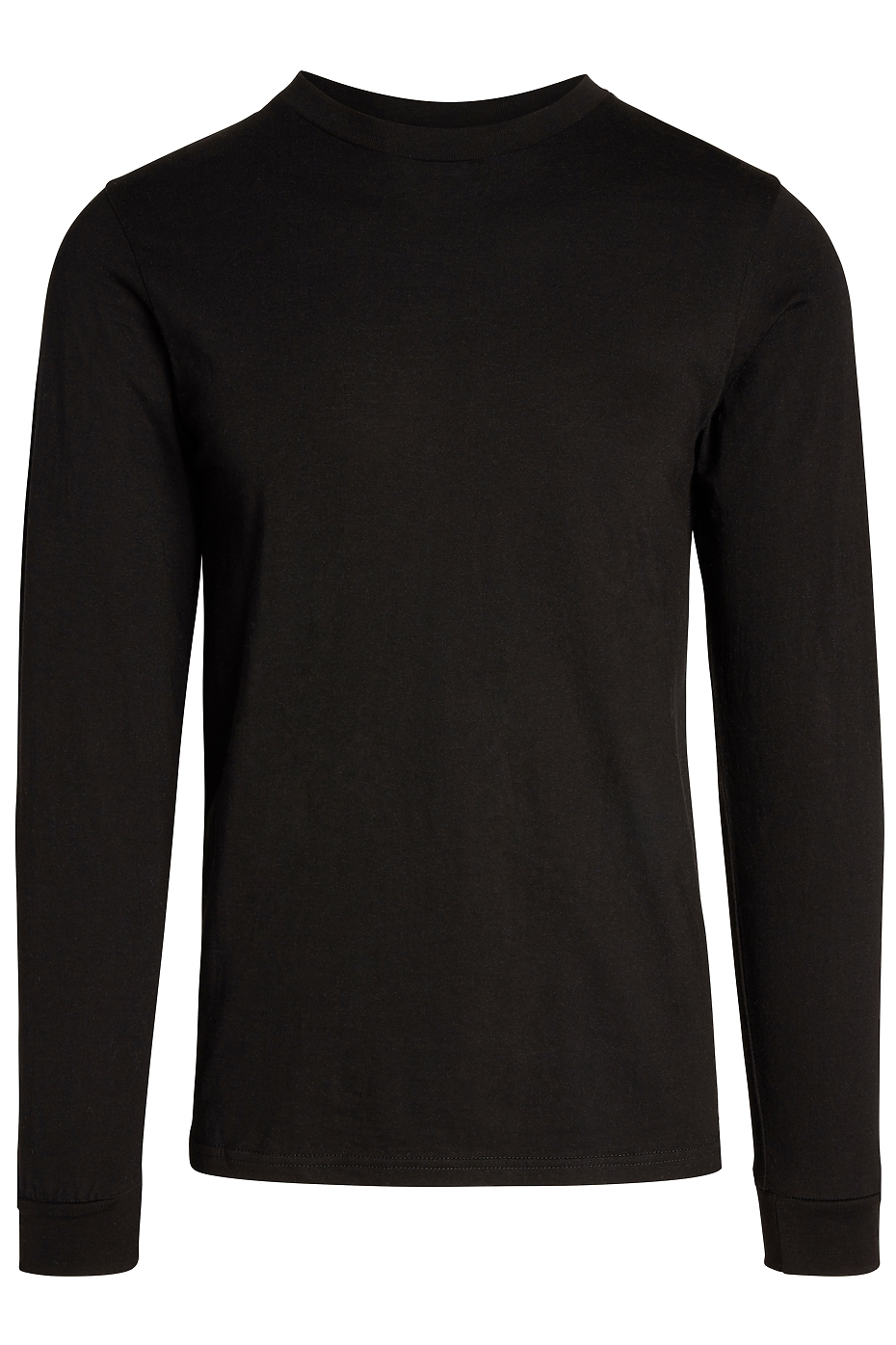 Premium Long Sleeve Crew Neck Tee 100% Ringspun Combed Cotton