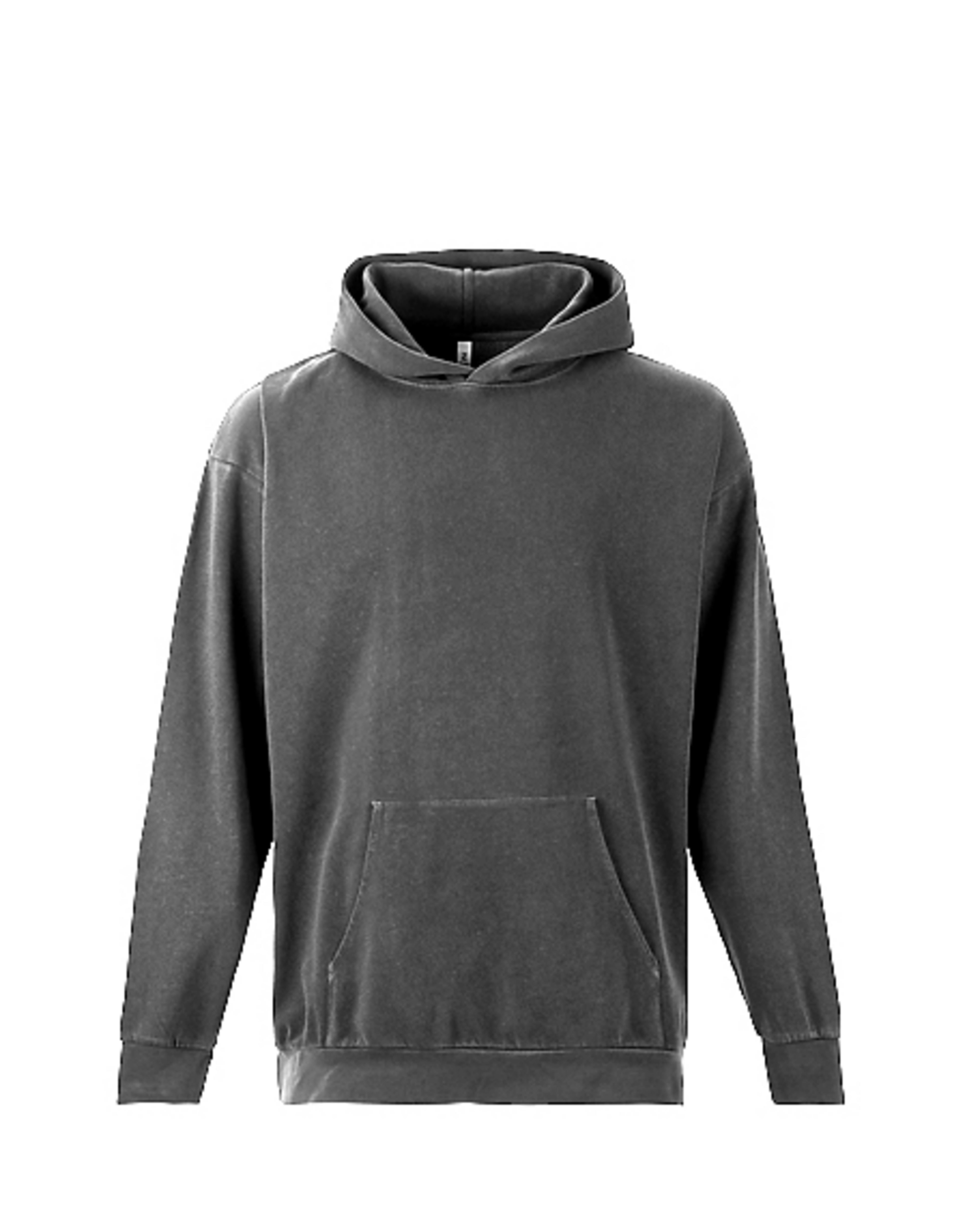 ZS4080 Essential Oversized Pullover Hoodie Relaxed Fit Pigment Dyed