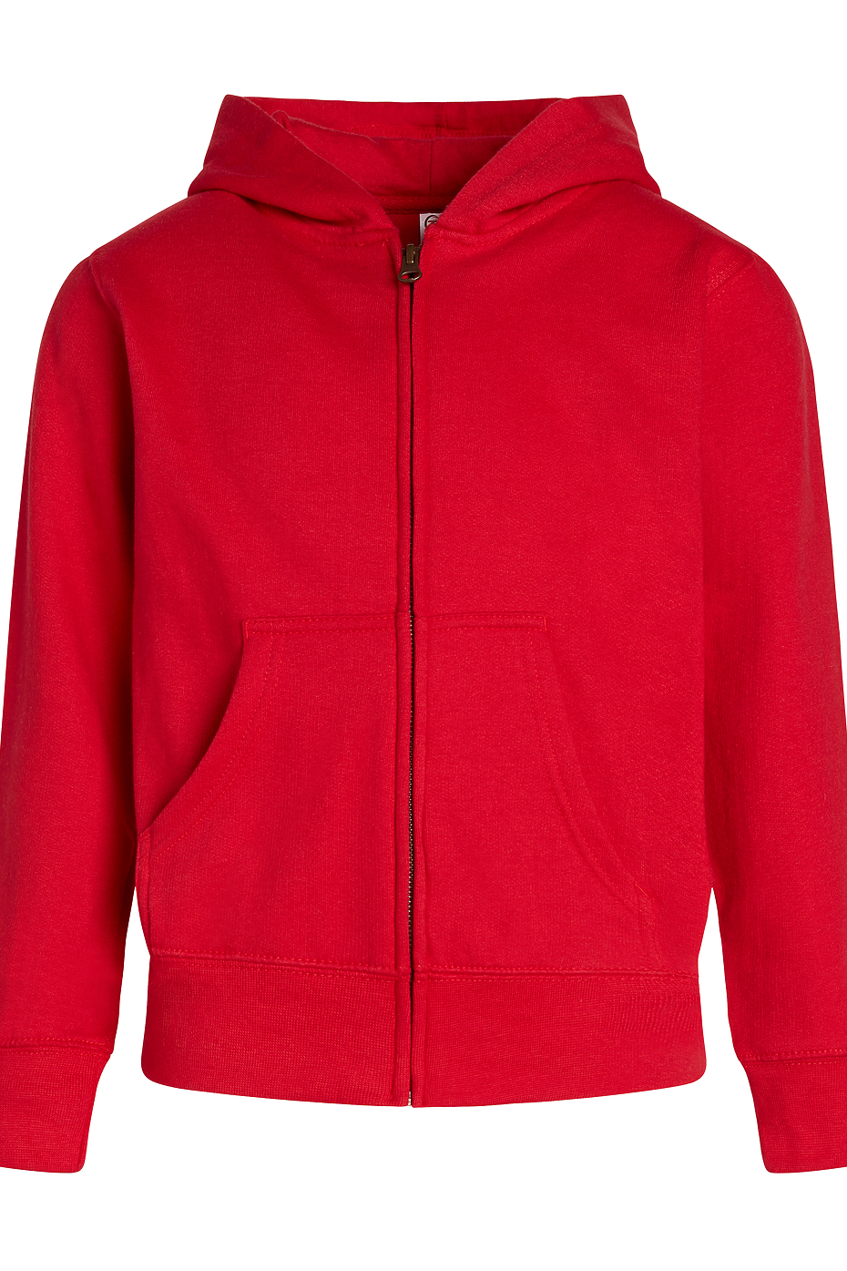 Youth Classic Zipper Hoodie Fleece Lined YKK Full Zip