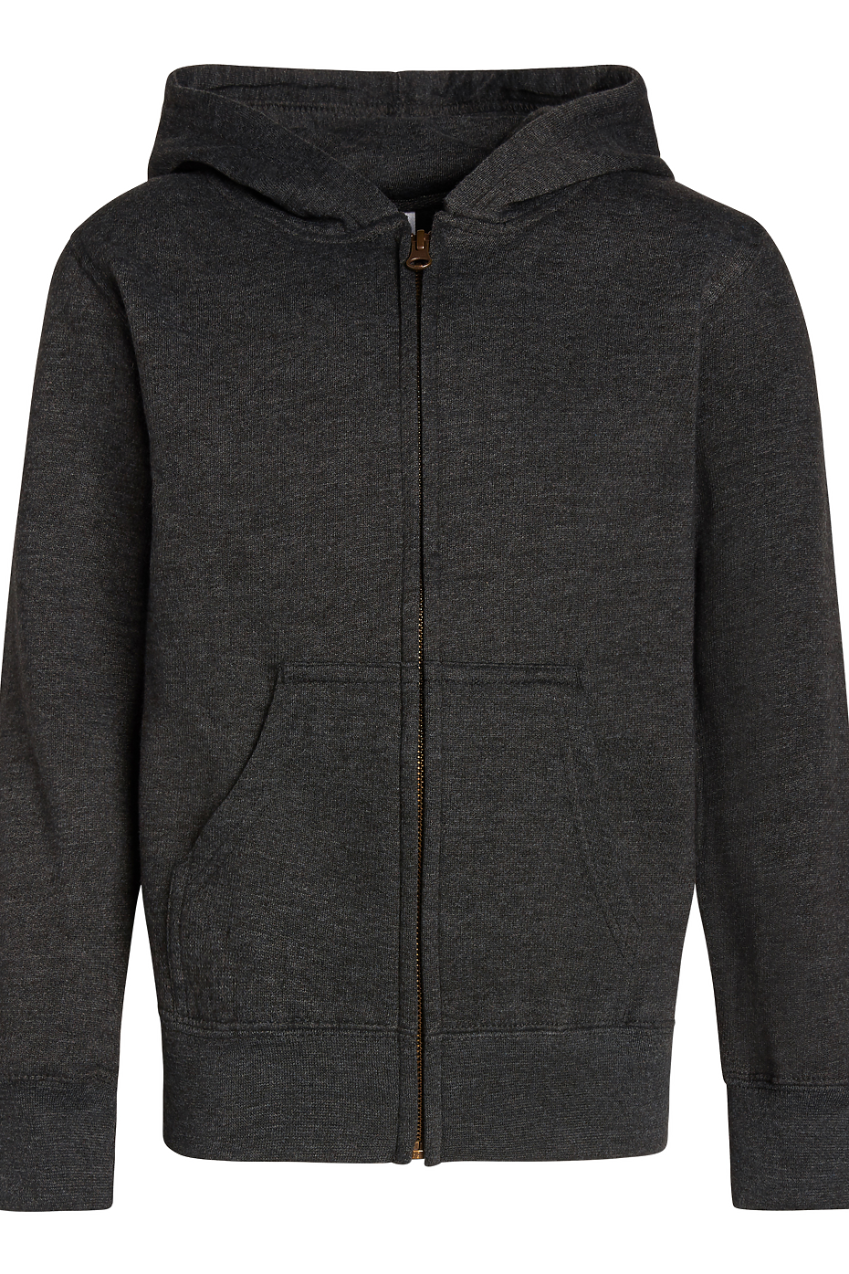 Youth Classic Zipper Hoodie Fleece Lined YKK Full Zip